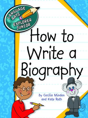 cover image of How to Write a Biography